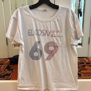 Filthmart El Cosmico 69 White Graphic Tee